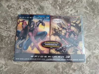 Spiderman 3 (DVD) Walmart Excl W/ Mega Comic Book Guide & Lenticular Cover! New • $64.99