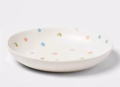 Threshold™ 41oz Melamine Dot Dinner Salad Pasta Bowl Spring Easter Tableware • $15.99