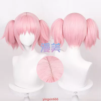 Kaname Madoka Anime Puella Magi Madoka Magica Cosplay Short Hair Wig Hairpiece • $39.99