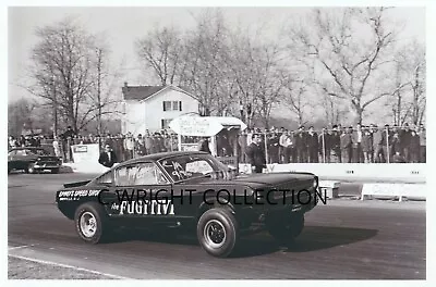 1960s Drag Racing- The FUGITIVE -C/Altered 1965 Mustang-427 Chevy-Cecil County • $2