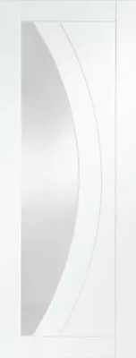 £89.99 • Buy Salerno Internal White Primed Door With Clear Glass Product Code GWPSAL