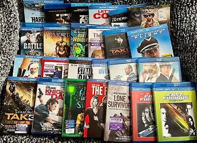 $8 Free Shipping Pre-owned Blu-ray Movies....100 To Choose From!!! • $8