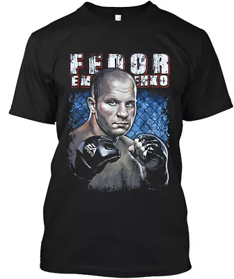 NWT Fedor Emelianenko Russian Mixed Martial Artist Retro Graphic T-Shirt S-4XL • $18.99