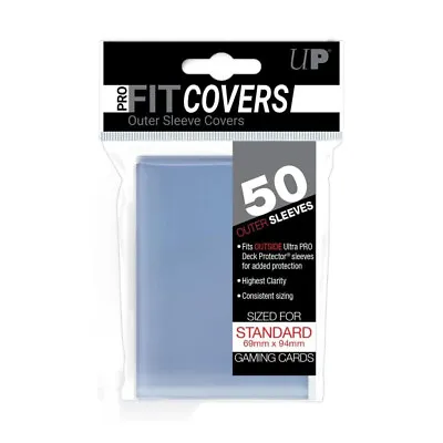 Ultra PRO SLEEVE COVERS Outer Card Sleeves Protectors Standard 69mm X 94mm 50ct • $10.95