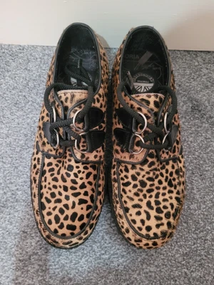 £55 • Buy Underground Creepers Wulfrun Horse Hair Leather Animal Platform Shoes Size 7