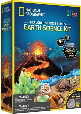 Explorer Science Series Earth Science Kit National Geographic Learning Science • £19.99