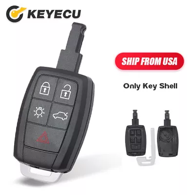 Replacement Remote Key Shell Case Fob For VOLVO C70 C30 V40 V50 2004-2013 Uncut • $11.42