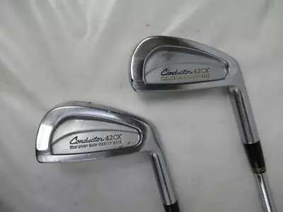 MARUMAN Maruman CONDUCTOR 42CX Iron #4. #7 Set Genuine Steel Shaft • $150.98