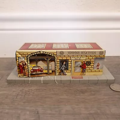 Vintage Marx Toy Train Whistling Railroad Station 2890 No Canopy Untested • $25