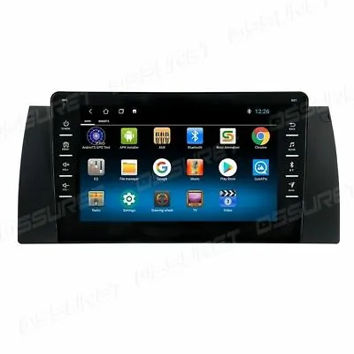 $138.68 • Buy In Dash Autoradio For BMW E39 E53 X5 Android Stereo Radio GPS Navigation WiFi TV