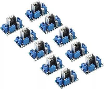 10pcs LM317 DC-DC Converter Adjustable Linear Regulator Step Down Circuit Board • $12