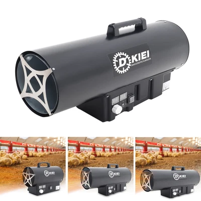 £159.95 • Buy 15/30/50KW Gas Heater Garage Farms Workshop Space Heater Industrial LPG Heating