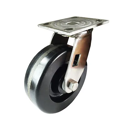 6  X  2   Heavy Duty Stainless Steel   Phenolic  Caster - Swivel • $77.78