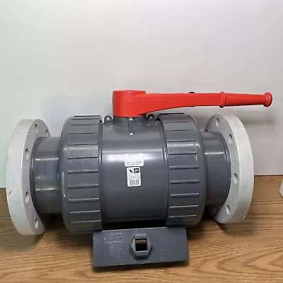 Spears 1823-060 6  TU 2000 Industrial  PVC Ball Valve Flanged EPDM O-Ring. • $2499