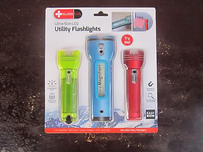 3 Swiss Cell Ultra-Slim LED Utility Flash Light For Sale!!! • $12.55