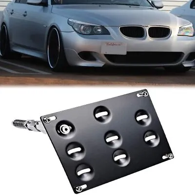 Tow Hook Receiver License Plate Mount Bracket For BMW E82 E36 E60 1/3/5 Series • $19.99