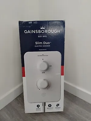 Gainsborough GSD85 8.5KW Slim Mono Electric Shower - White • £85