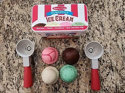 Melissa & Doug 4087 Ice Cream Scoop Set/ No Cones Included • $8.99