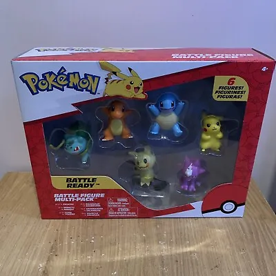 £14.99 • Buy Pokémon / Pokemon Battle Ready 6 Battle Figure Multi-Pack / Brand New