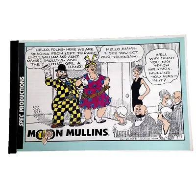 Moon Mullins Sunday Comic Strip Book 2004 Volume #12 Frank Willard Oversized Vol • $29.61