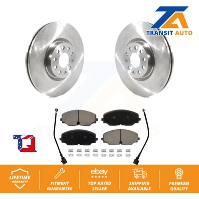 $179.49 • Buy Front Disc Brake Rotors And Ceramic Pads Kit For Volkswagen Atlas Cross Sport