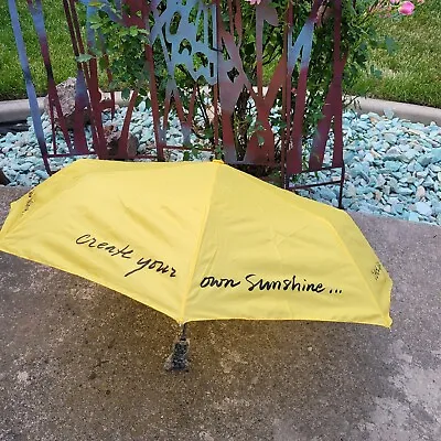 Yellow Umbrella  Create Your Own Sunshine   Banana Republic • $16.99