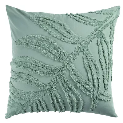 Bianca Foliage Matching European Pillowcase 65x65cm Square Pillow Cover Sage • $37