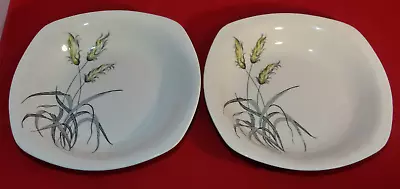 MIDWINTER Stylecraft Staffordshire BALI HA'I TWO 6  CEREAL BOWLS Hand Engraving • £7.03