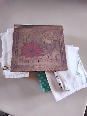 Mixed Lot Vintage Handkerchief Box And Handkerchiefs • $12.95