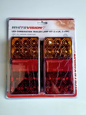 $45 • Buy WhiteVision LED COMBINATION TRAILER LAMP KIT