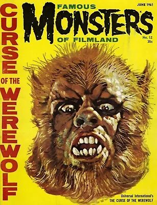 Famous Monsters Of Filmland Warren Magazine Mega Collection On 2 Dvd Rom's • £6.95