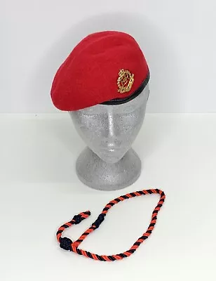 Royal Military Police Beret Badge & Lanyard. Size 57cm. British Army-Issue. RMP • £18.99