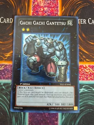 Yu-Gi-Oh! TCG Gachi Gachi Gantetsu YS11-EN042 Super Rare 1st Edition Near Mint • $2.70