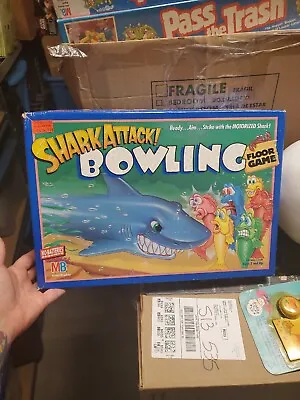 $39.99 • Buy 1991  Shark Attack Bowling Game Milton Bradley Vintage NEW Mib Toy 90's Board