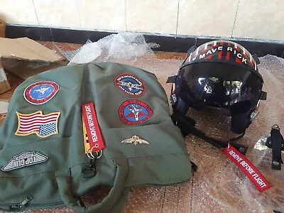 Top Gun Helmets TOP GUN MAVERICK 2020 Including Bags | Movie Top Gun Enthusiast • $520