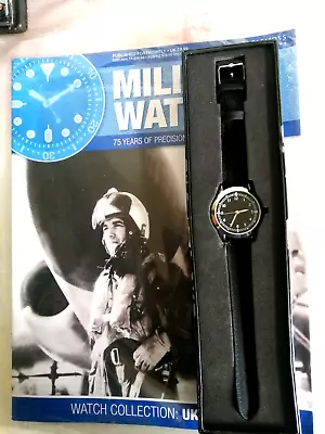 36mm Case Boxed Raf Pilot 1950's Mens Watch S Epson Movt New Battery • £9.99