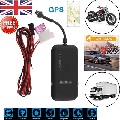 £13.30 • Buy Car Mini GPS GPRS Tracker Vehicle Spy GSM Real Time Tracking Locator Device UK