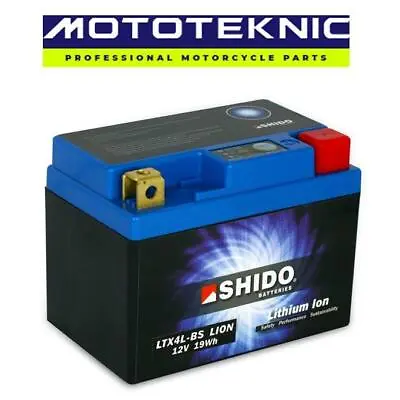 MBK YQ 100 Nitro 2001-2003 Shido Lithium Ion Battery • £54.95