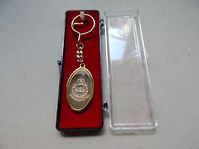 Obsolete Royal Hong Kong Police Metal Key Ring With Badge In Case Q/C • £18