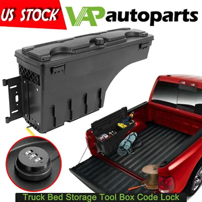 Truck Bed Storage Tool Box For 20-22 Jeep Wrangler Gladiator Left Driver Side • $84.98