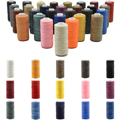 50M 150D 0.8mm Wax Thread Sewing Stitching Line Leathercraft Waxed Cord String • $1.49