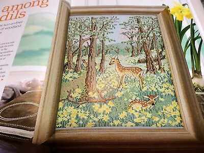 Deers In Woods & Daffodils & Gnome Cross Stitch Chart L@@K BK • £1.60