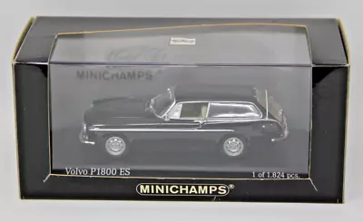 MINICHAMPS 1/43 VOLVO P 1800 ES 1971 #430 171616 1 Of 1824 In DARK Blue Rare • $70