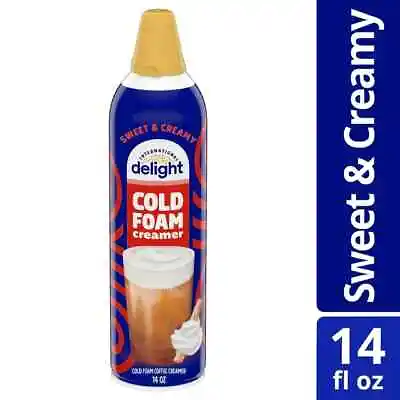 International Delight Cold Foam Coffee Creamer Special Flavors 14 Oz USA IMPORT • £16.49