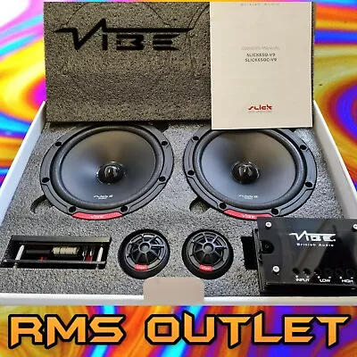 Vibe Slick 6  Sound Quality Component Speakers 300W • $174.01