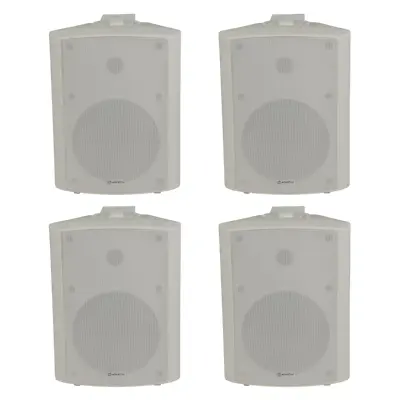 4x Adastra BC6V-W 100V 6.5  Background Speaker White • £259.50