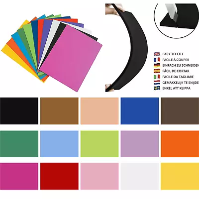 EVA A4 Foam Sheets 10 Pack All Colours  Thickness 2 Mm Kids Childrens Craft • £4.49