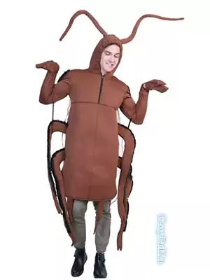 HA43Teenage's Men's Funny Footy Stag Halloween Animal Bug Cockroach Costume OSFM • £42.17