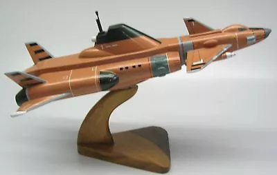 Skydiver-1 UFO Spaceship Wood Model Replica Large Free Shipping • $739.99