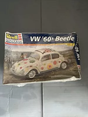 Revell Monogram VW '60's Beetle 85-7143  Model Kit 1:25 Sealed Unbuilt ! • $5.50